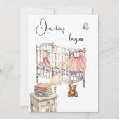 Story Book Baby Shower Digital Download Invitation 招待状 (正面)