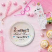 Story Book Library次章ブライダルシャワー ペーパープレート (パーティー)