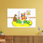 Story Hour Canvas Print キャンバスプリント (インサイチュ (リビング))