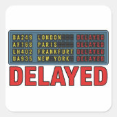 Story of My Life Delayed Travel スクエアシール (正面)