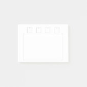 Storyboard sticky notes ポストイット (正面)