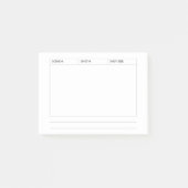 Storyboard sticky notes ポストイット (正面)