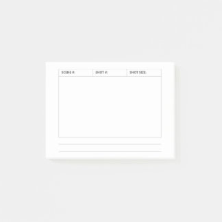 Storyboard sticky notes ポストイット