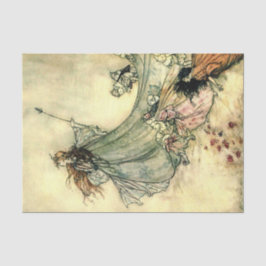 Storybook童話ヴィンテージデコページティッシュペーパー 薄葉紙