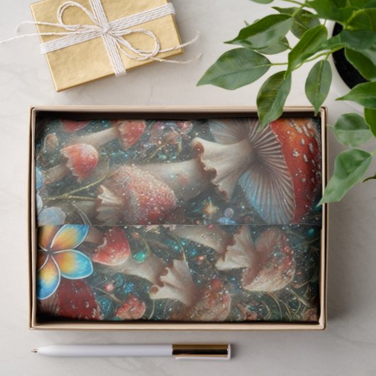 Storybook Alice魔法のキノコの切り離し 薄葉紙 (ギフト)