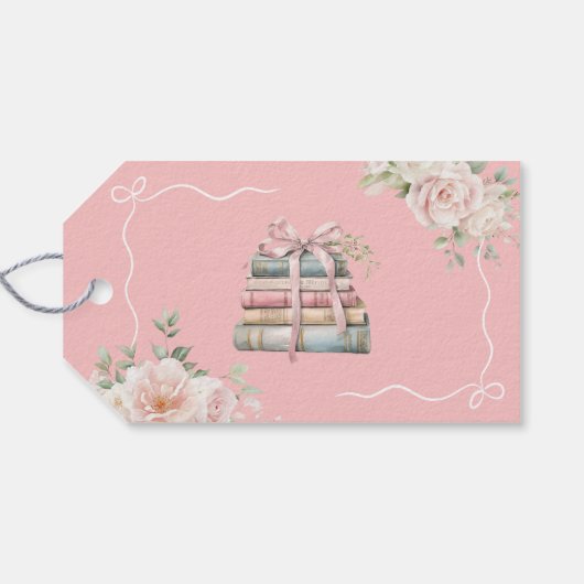 Storybook Baby Showerありがとう ギフトタグ (裏面横)