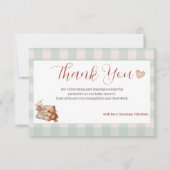 Storybook Baby Showerありがとう サンキューカード (正面)