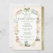 Storybook Baby Shower Invitation 招待状 (裏面)