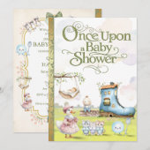 Storybook Baby Shower Invitation 招待状 (正面/裏面)