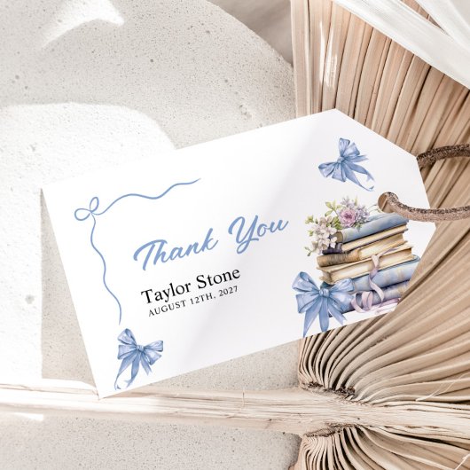 Storybook Baby Shower Thank You  ギフトタグ