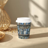 Storybook Blue Boy Library Book Baby Shower 紙コップ