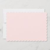 Storybook Book Lover Wildflower Thank you Card ノートカード (裏面)