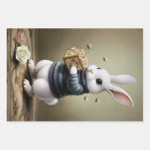 Storybook Bunny ラッピングペーパーシート (正面3)