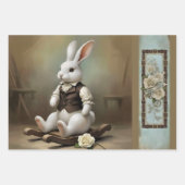 Storybook Bunny Geschenkpapier Set ラッピングペーパーシート (正面)