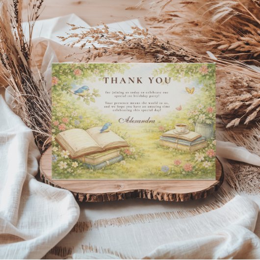 Storybook Chapter Two Birthday サンキューカード