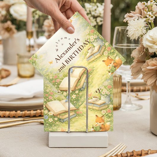 Storybook Chapter Two Birthday スタンダードカクテルナプキン