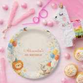Storybook Circus Friends Birthday ペーパープレート (パーティー)
