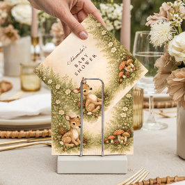 Storybook Deer Baby Baby Shower スタンダードカクテルナプキン