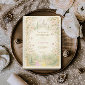 Storybook, fairy first, fairytale 8th birthday 招待状