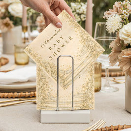 Storybook Fairytale Garden Baby Shower スタンダードカクテルナプキン