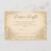 Storybook Fairytale Garden Diapper Raffle エンクロージャーカード (正面)