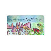 Storybook Frogこの本はCustumに属している： ラベル (正面)