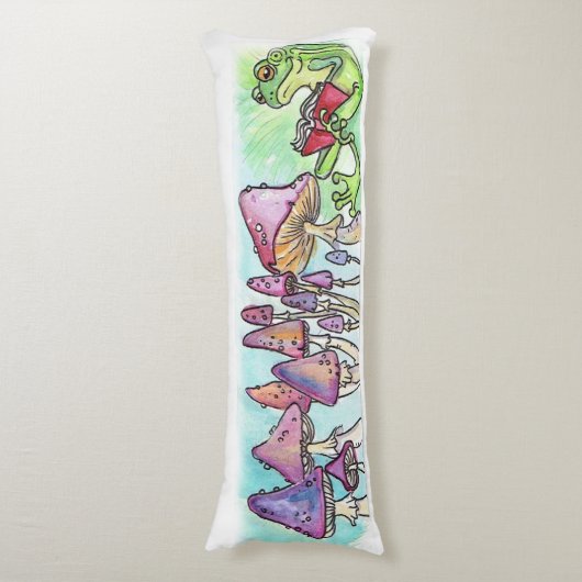 Storybook Frog読's ボディピロー (正面縦)