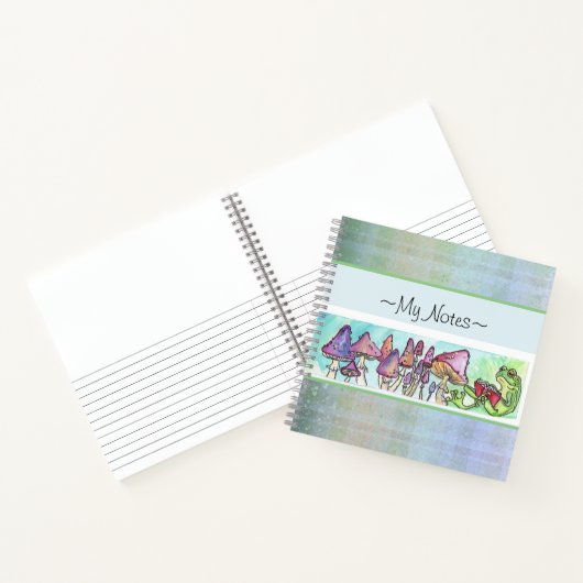 Storybook Frog Journal ノートブック (内部)