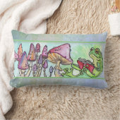 Storybook Frog Journal ランバークッション (ブランケット)