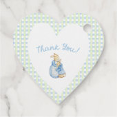 Storybook Garden Rabbit Inspired Baby Shower  フェイバータグ (裏面)