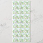 Storybook Garden Rabbit Inspired Baby Shower menu (裏面)