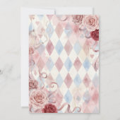 Storybook Garden Tea Party Baby Shower 招待状 (裏面)