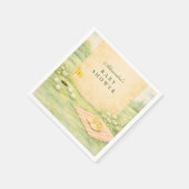 Storybook Golf Baby Shower スタンダードカクテルナプキン (角)