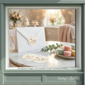 Storybook Magic Enchanted Forest  ラウンドシール