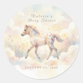 Storybook Magic Enchanted Forest ラウンドシール (正面)