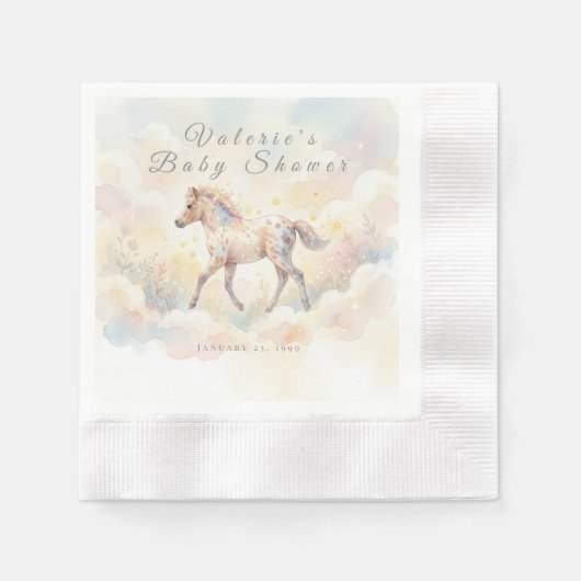 Storybook Magic Enchanted Forest  縁ありカクテルナプキン (正面)