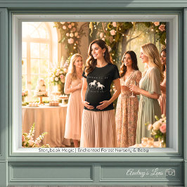 Storybook Magic Enchanted Forest Mommy To Be Tシャツ