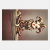 Storybook Melancholic Clown  ラッピングペーパーシート (正面3)