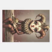 Storybook Melancholic Clown  ラッピングペーパーシート (正面2)