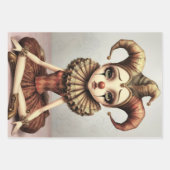 Storybook Melancholic Clown ラッピングペーパーシート (正面)