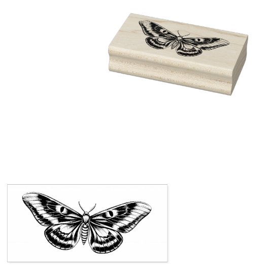 Storybook Moth Gummistempel ラバースタンプ (押印)