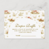 Storybook Mushroom Woodland  Diapper Raffle エンクロージャーカード (正面)