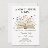 Storybook New Chapterベビーシャワー開始 招待状 (正面)