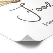 Storybook New Chapterベビーシャワー食べ物を開始 ポスター (角)