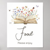 Storybook New Chapterベビーシャワー食べ物を開始 ポスター (正面)