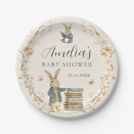 Storybook New Chapter Baby Shower Paper Plates ペーパープレート