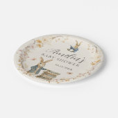 Storybook New Chapter Baby Shower Paper Plates ペーパープレート (アングル)