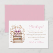 Storybook Pink Bow Baby Shower 