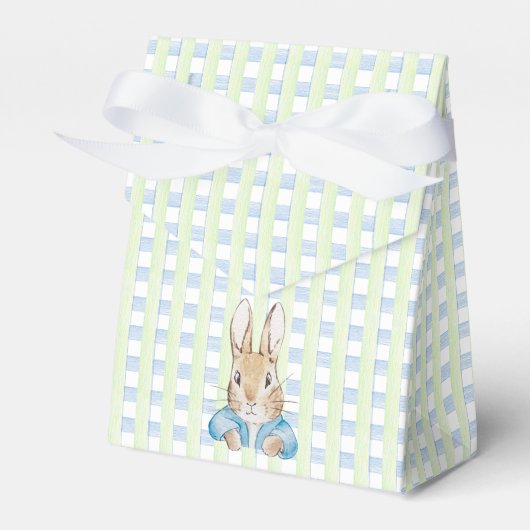 Storybook Rabbit Baby Shower フェイバーボックス (正面サイド)