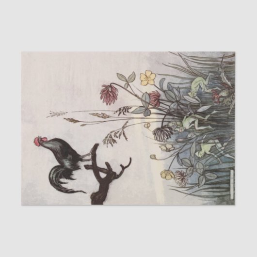 Storybook Roster妖精ヴィンテージ切り離し 薄葉紙 (正面)